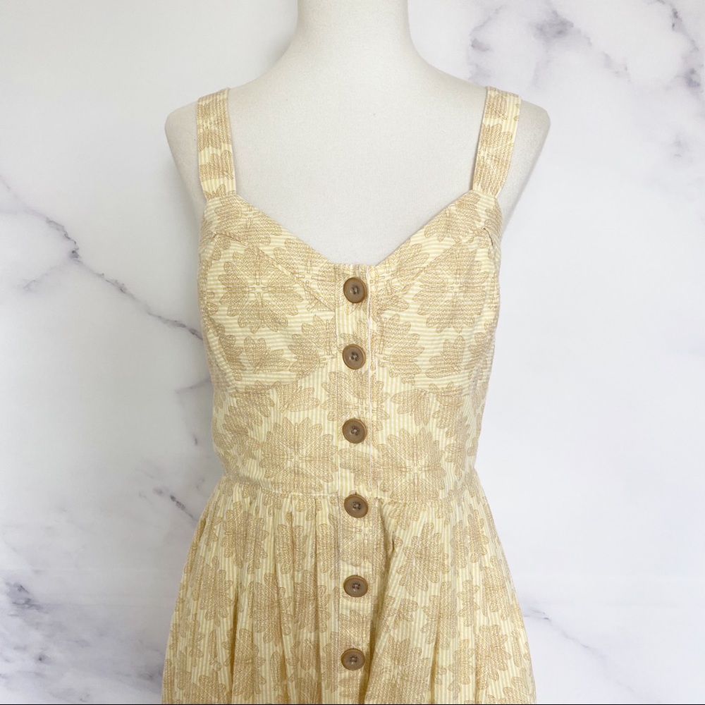 SOLD Anthropologie Maeve Cafe Dragonfly Dress - Picture 4 of 8